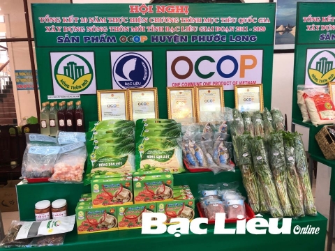 Bạc Liêu gia tăng giá trị sản phẩm OCOP