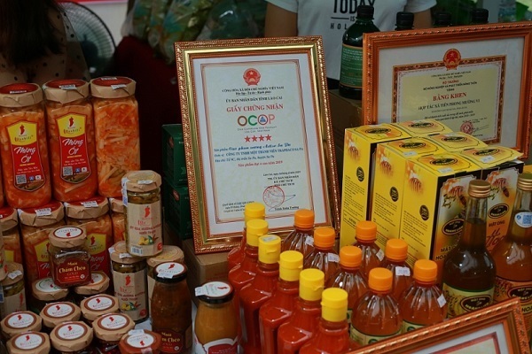 Một số sản phẩm OCOP của tỉnh Lào Cai đạt chứng nhận sản phẩm nông nghiệp hữu cơ