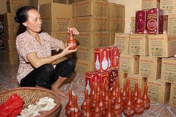 Rượu làng Vọc, sản phẩm OCOP nổi tiếng Hà Nam