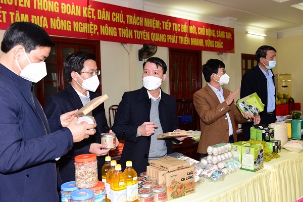 tỉnh Tuyên Quang đã hỗ trợ trên 33,6 tỷ đồng lồng phát triển sản phẩm OCOP