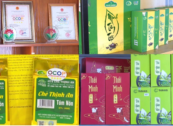 Một số sản phẩm OCOP tiêu biểu của huyện Đồng Hỷ