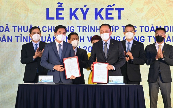 Quảng Ninh ký kết hợp tác du lịch với Tập đoàn Sun Group và Vietnam Airlines