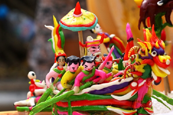 Toy figurine of Phuong Duc commune (Phu Xuyen district) is recognized as an OCOP product craft villages