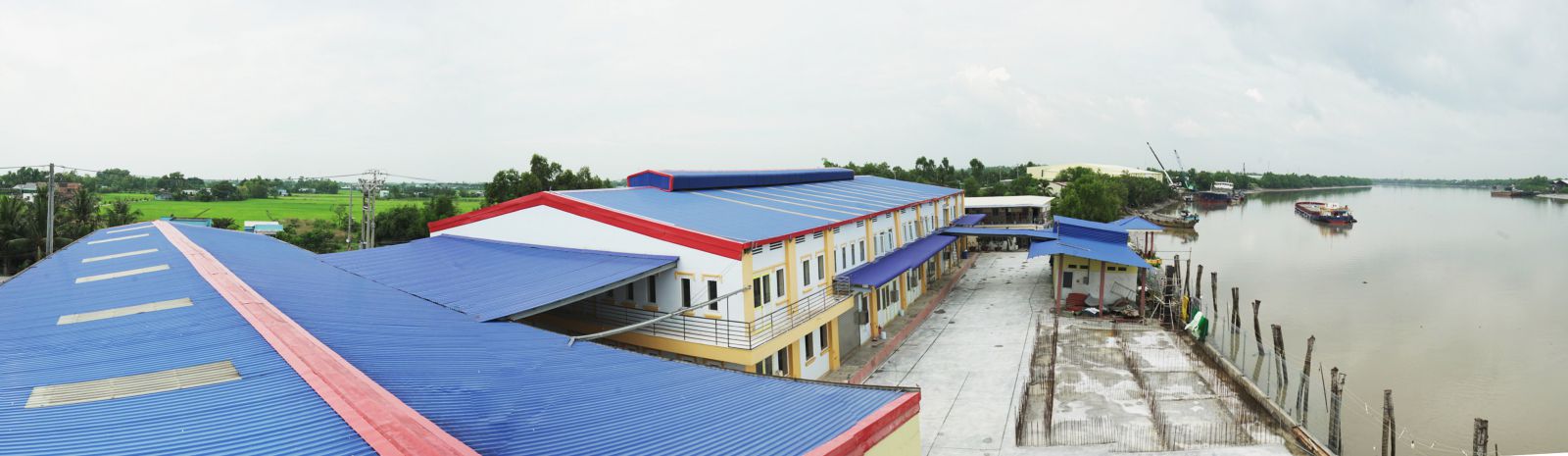 Công ty TNHH Mắm bà Thạo đã đầu tư xây dựng nhà máy sản xuất mắm với khuôn viên rộng 8000 m2