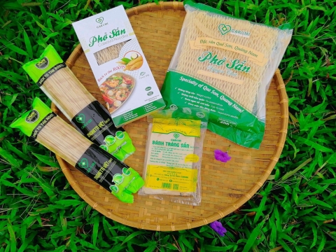 Quang Nam: Elevating the brand name of the cassava noodle village in the face of the risk of extinction