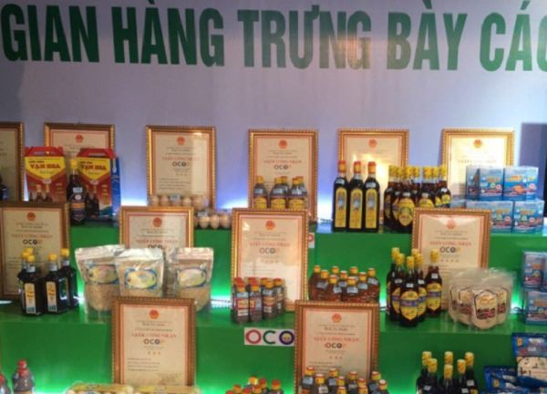 Một số sản phẩm đạt chuẩn OCOP tỉnh Nam Định. (Ảnh: ST)