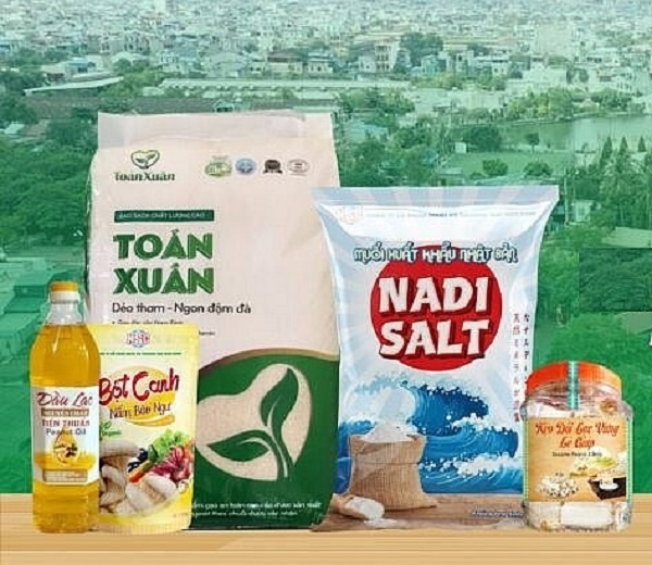 Một số sản phẩm OCOP tiêu biểu tỉnh Nam Định. (Ảnh: ST)