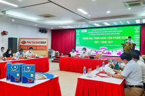 Hà Tĩnh: Đánh giá, phân hạng 31 sản phẩm OCOP