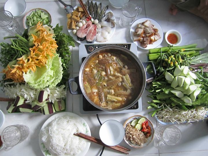 lẩu mắm U Minh món ăn đặc sản của người Cà Mau