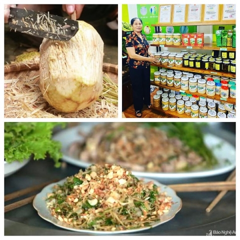 san pham ocop nghe an lan toa van hoa am thuc vung mien