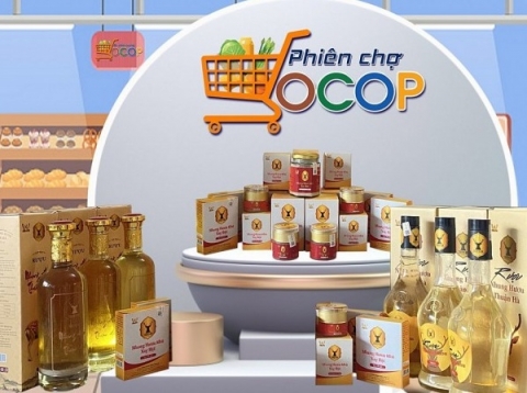 Hà Tĩnh tổ chức Phiên chợ OCOP trực tuyến hàng tuần