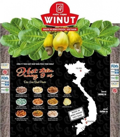 Binh Phuoc cashew nut raises the bar to reach the world