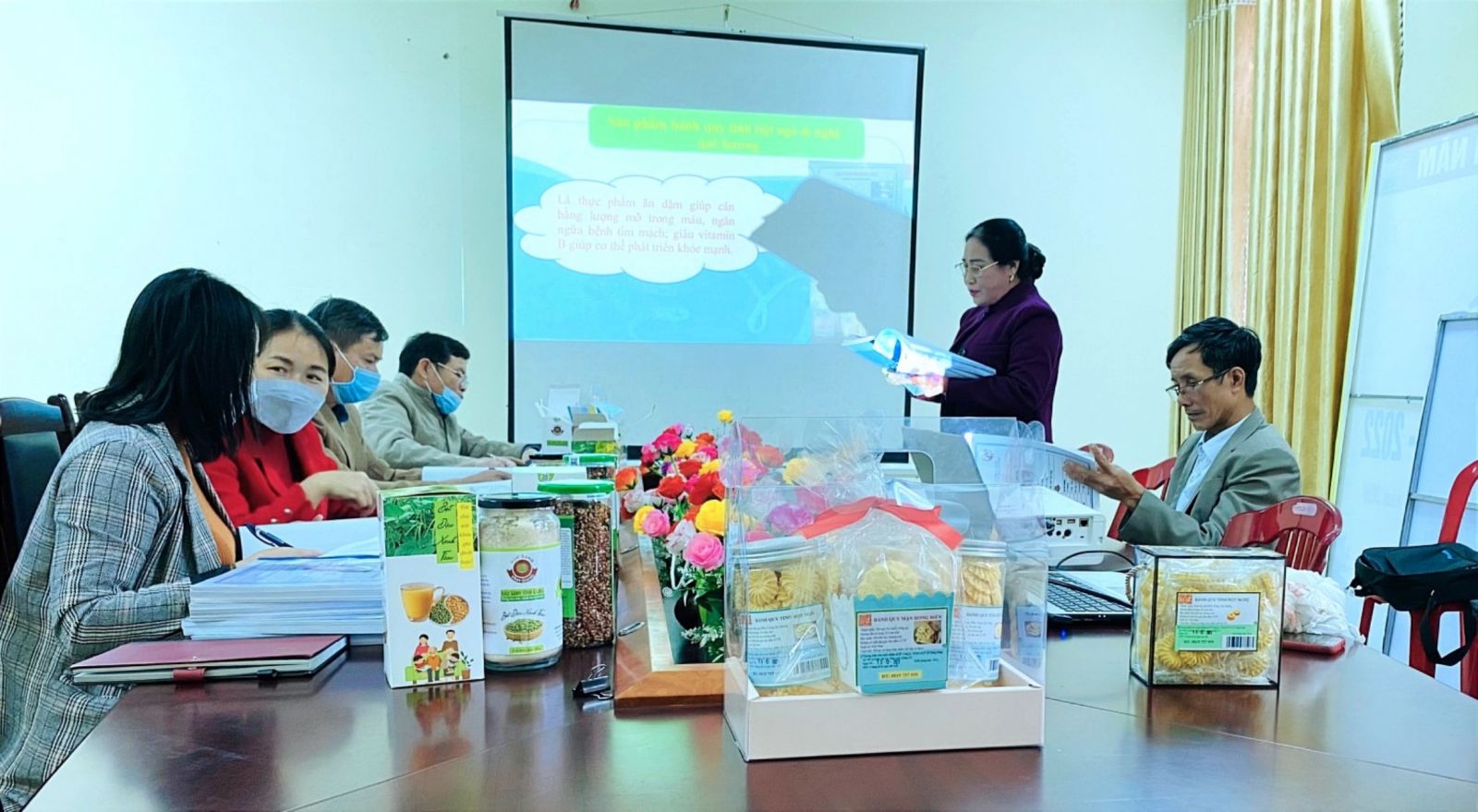 Vĩnh Linh tổ chức thẩm định, phân hạng sản phẩm OCOP huyện